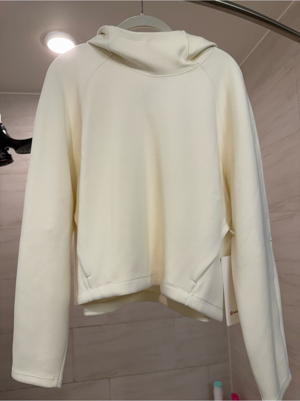 Lululemon Airwrap Modal Pullover Hoodie in Lemon Sorbet
